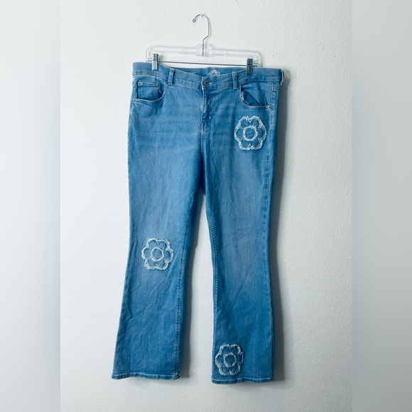 Thereabout Big Girls Flare Leg Jean - Picture 1 of 12